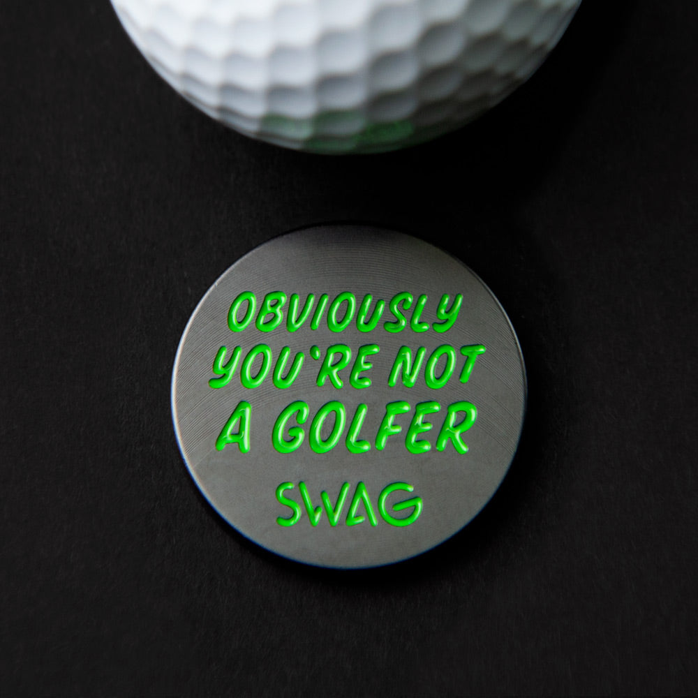 Not A Golfer Marker