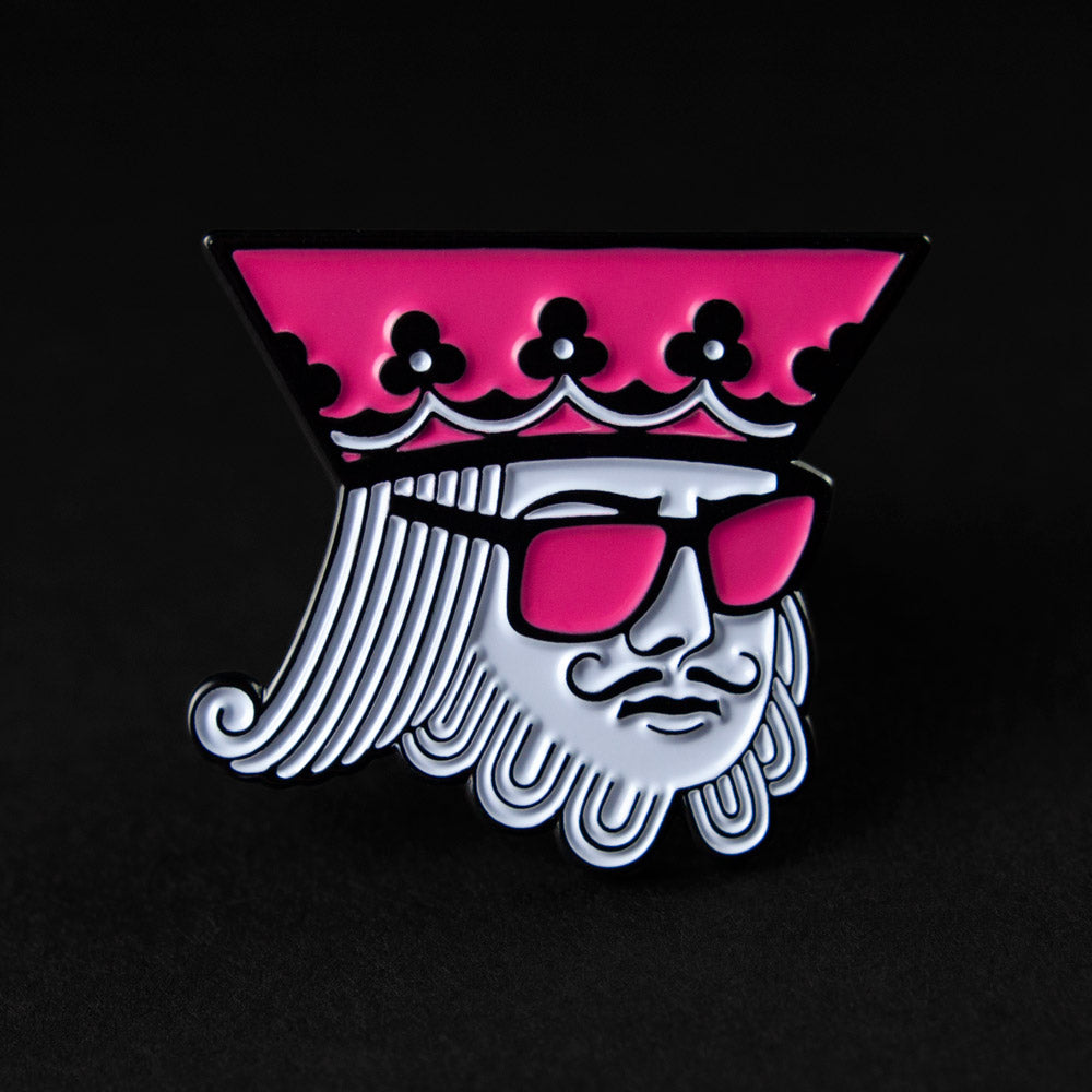 King of Swag Pink Pin