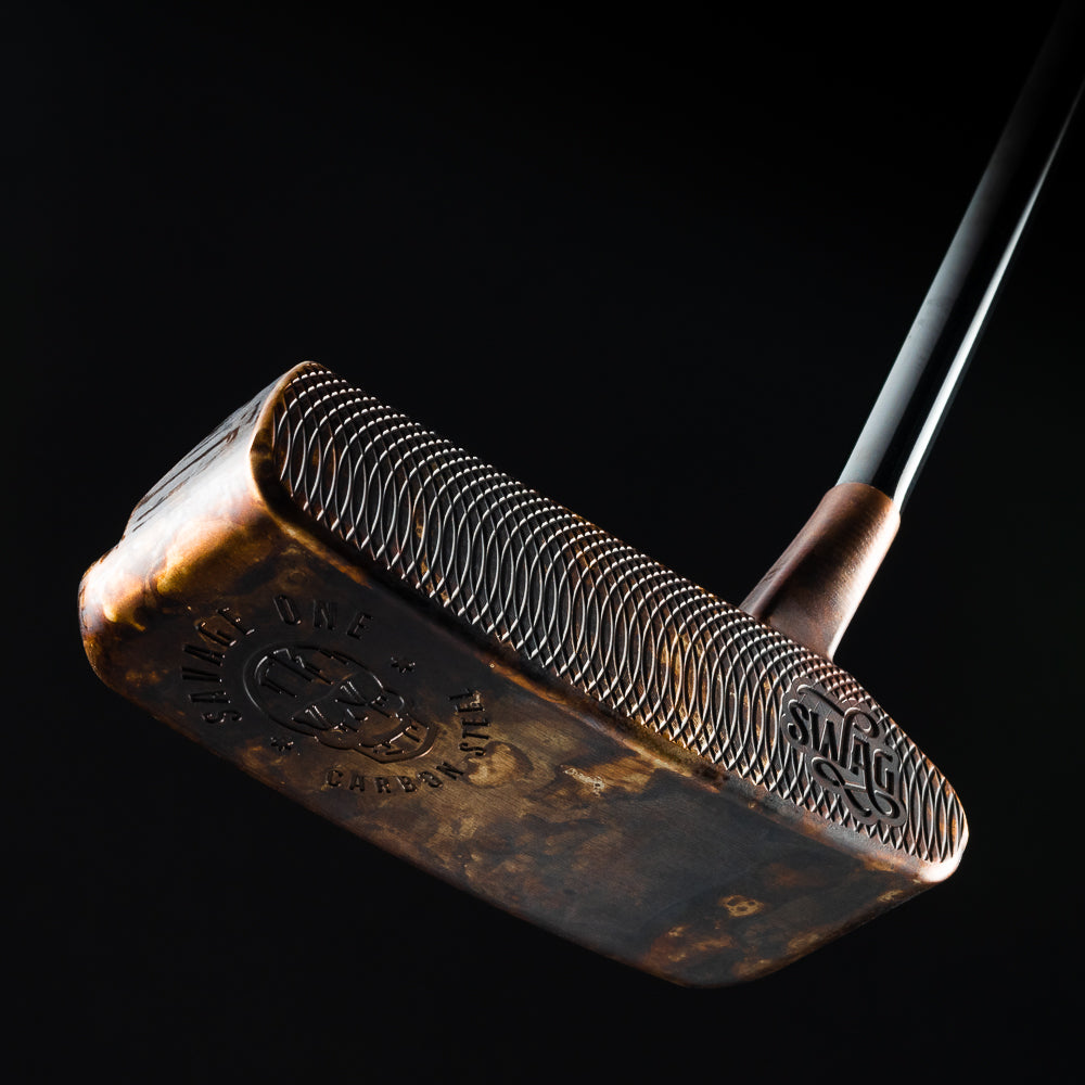 Avon Putter Savage One Raw AF Carbon Putter