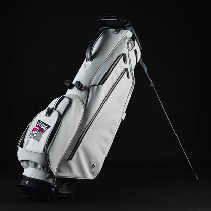 Swag x Vessel skeleton King white golf club stand bag.