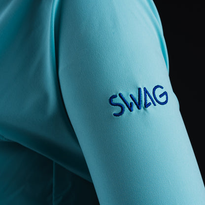 Women's Teal Queen of Swag Full-Zip Jacket