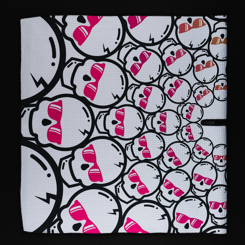 Swag pink shops skull towel